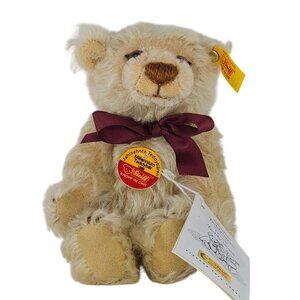 Steiff Decade Teddy Bear Millennium Teddybar 1999 Mohair 029134